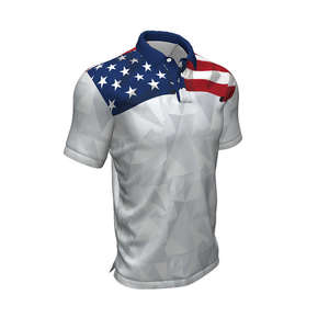 Polo personnalisé en coton polyester Spandex Polo confortable à manches courtes pour hommes - Product Image 4