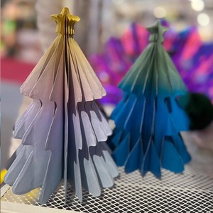 Décorations de Noël en papier, ornements artisanaux modernes faits à la main pour la décoration des fêtes - Product Image 1