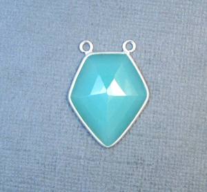 Quartz rouge 9x12mm connecteur ovale à facettes 925 argent Sterling plaqué or bijoux connecteur fait main pour cadeau d'anniversaire - Product Image 4