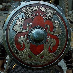 โล่ไวกิ้งยุคกลางสไตล์วินเทจใช้งานได้เต็มรูปแบบยุคกลางขายสูงโล่ที่แข็งแกร่งสําหรับโล่ต่อสู้สําหรับการตกแต่งบ้าน - Product Image 6