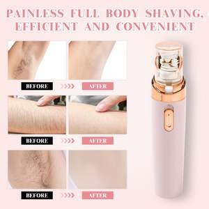Mini Depiladora Eléctrica Recargable por USB, Indolora, para Depilación Facial, Depiladora Facial Inalámbrica, Pinzas para Mujer - Product Image 4