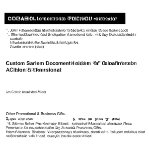 Portadocumenti Personalizzato Sarlem per Regali Promozionali e Aziendali - Product Image 2