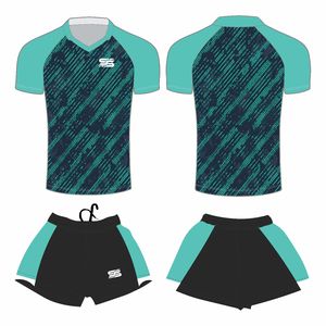 เครื่องแบบรักบี้แบบทีมชุดเครื่องแบบรักบี้ขนาดใหญ่วัสดุที่ดีที่สุด - Product Image 6