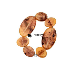 Tradebyd สร้อยข้อมือเรซินระดับพรีเมี่ยมเครื่องประดับแฟชั่นทำด้วยมือที่สมบูรณ์แบบสำหรับผู้หญิงเด็กผู้หญิงและร้านค้าของขวัญ - Product Image 5