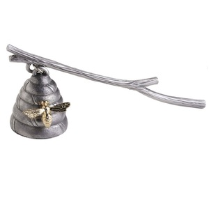 Candelabro de latón y Metal para decoración del hogar, accesorios de vela de alta calidad para hoteles, con logotipo personalizado, diseño moderno - Product Image 1