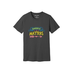 Camiseta de algodón 100% con temas de bondad, estampado de estilo informal, 12 opciones de color, 160-180, colocación de diseño personalizable GSM pesado - Product Image 3