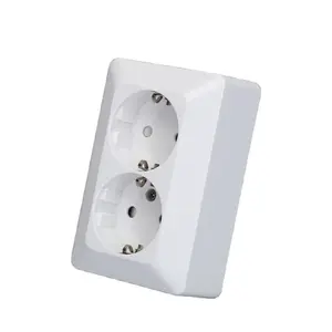 Outlet Power Modern Luxury Electrical Plug Universal EU 220V Wall Switches and Sockets origin Vietnam manufactory