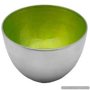 ชามโลหะทองเหลืองสีเงินสุดหรูชามเสิร์ฟแบบขัดเงาขนาดใหญ่ - Product Image 4