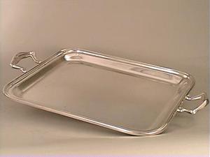 Hotel and Restaurant Brass Service Tray Elegant <b>Decorative</b> Serving Tray <b>for</b> Hotels and Restaurants - Product Image 3