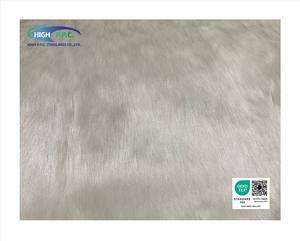 Tissu en fausse fourrure de luxe de haute qualité, tricoté, pelucheux, à poils longs, 30 mm, couleur blanche, pour vêtements, sacs et jouets - Product Image 2