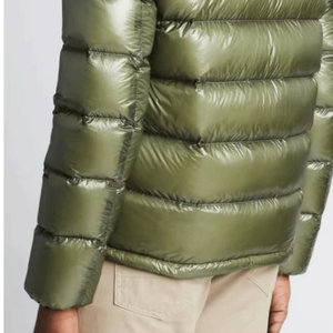 Veste d'hiver matelassée pour homme, vêtements d'extérieur, col montant, respirante, manches régulières, coupe décontractée, style urbain, tissu en toile, devant - Product Image 5