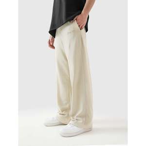 Pantalones de Negocios Holgados para Hombre, Cintura Elástica, Logotipo Personalizable, Franja Lateral, Transpirables, para Primavera - Product Image 3
