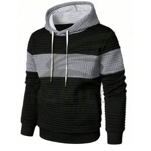 Fabricación de Pakistán, sudaderas con capucha deportivas sostenibles de Color sólido térmico para hombres, precio barato, sudaderas deportivas para hombres, sudaderas básicas de algodón mezclado - Product Image 2