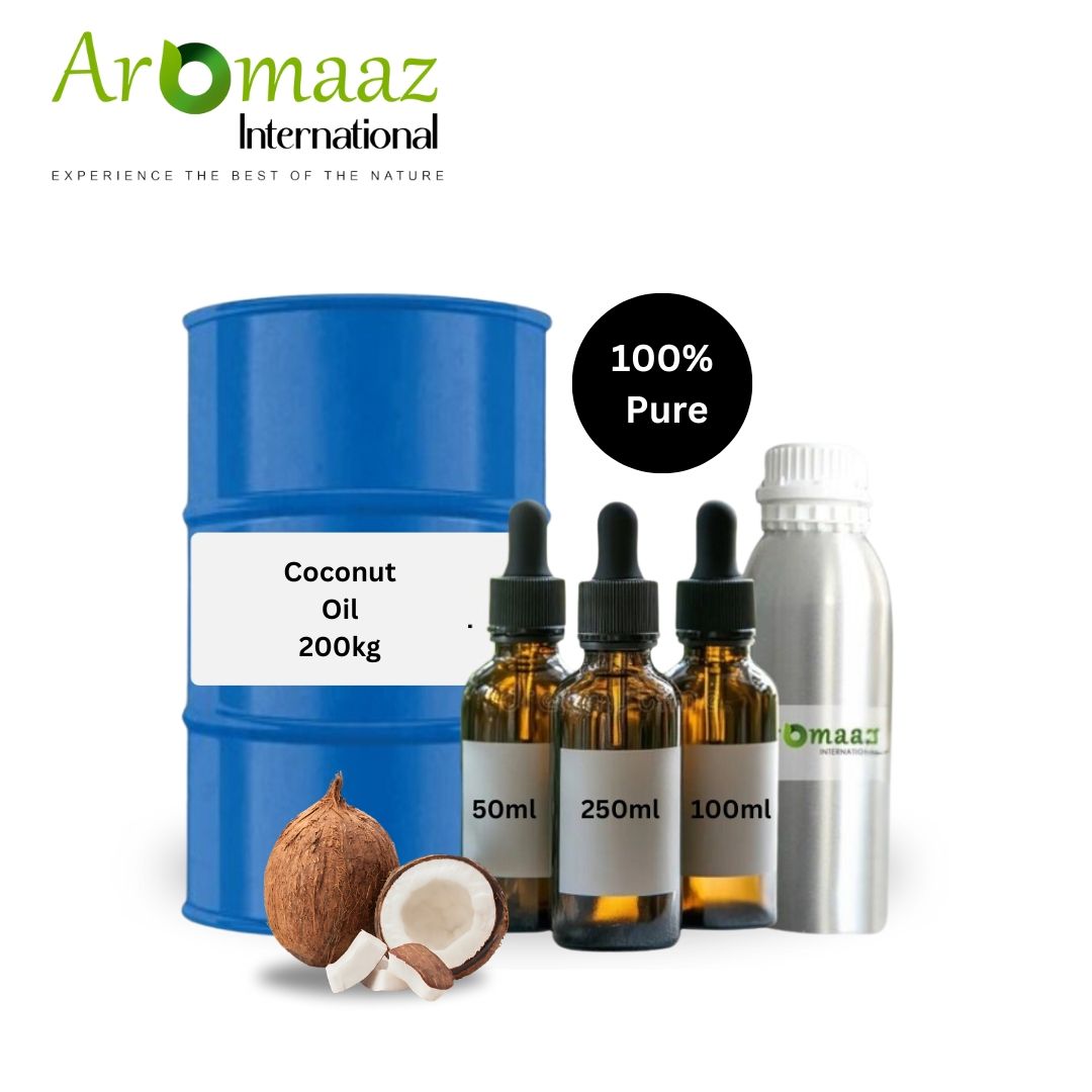 100% 纯天然初榨有机椰子油工厂批发最优惠价格椰子油带护发性能