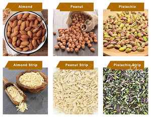 Máquina trituradora de nueces de anacardo de acero inoxidable, grano de almendro, corte preciso, cacahuete - Product Image 6