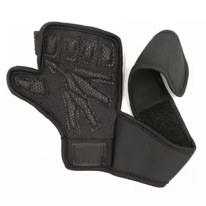Nouveaux gants de sport d'été en polyester à demi-doigts pour la musculation, avec sangle de poignet réglable, antidérapants, pour usage extérieur - Product Image 2