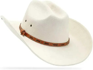 Chapeau en cuir pour homme, style classique, visière courte, élégant, en cuir pleine fleur, tendance du marché américain et européen - Product Image 3