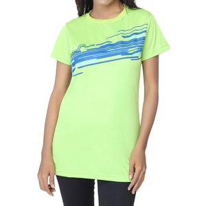 Nueva ropa de verano para mujer, camisetas de punto 100% algodón, camisetas de manga corta con cuello redondo para mujer de Bangladesh - Product Image 1