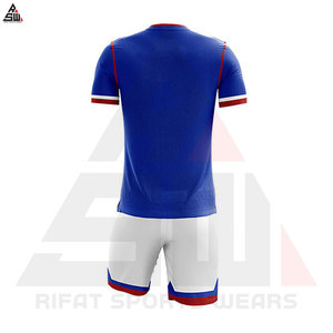Conjunto de uniforme de fútbol con logotipo personalizado de alta calidad, transpirable y tamaño para adultos, servicio OEM, camisetas de fútbol, uniforme de fútbol - Product Image 4