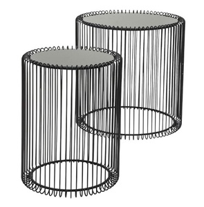 Tables basses avec cadres géométriques en métal parfait pour les salons ou les bureaux contemporains décoration tables basses - Product Image 5