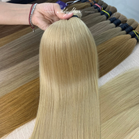 Extensions de cheveux vierges vietnamiens en vrac de qualité supérieure 2025, 100 % naturels, cuticules alignées, sans nœuds, sans perte, toutes couleurs, livraison en 7 jours