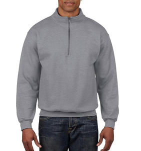 Sudadera de manga larga con media cremallera Vintage para hombre, jersey de entrenamiento atlético informal, ropa deportiva de lana, frente de invierno XS Atlético - Product Image 1