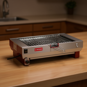 Parrilla Eléctrica de Acero Inoxidable de 2000W B800E - Product Image 3