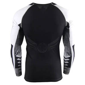 Venta al por mayor del fabricante más vendido MMA Rash Guard Workout Wear Venta en línea Rash Guard - Product Image 2