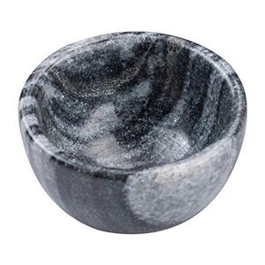 Bol de service en marbre brun de qualité supérieure d'une seule pièce avec une grande qualité Nouveau design standard pour les fêtes emballées dans un carton à faibles taux - Product Image 2