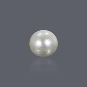 Perles de Basra 3,68 carats, perles d'eau douce naturelles de couleur blanche rose, baroques, en vrac, pour la création de bijoux de mode - Product Image 1