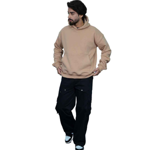 เสื้อฮู้ดผู้ชายพิมพ์ลายโลโก้ตามสั่ง ลดราคาพิเศษ ผ้าฝ้าย 100% ทรงปกติ มีกระเป๋า น้ำหนักผ้า 350 กรัม สไตล์ลำลอง/สปอร์ต สำหรับฤดูใบไม้ร่วง - Product Image 4