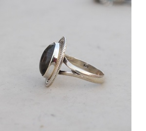 Labradorite Gemstone <b>Ring</b> Handmade 925 Sterling <b>Silver</b> <b>Boho</b> Statement <b>Ring</b> Bohemian Style Women Jewelry Gift Wholesale - Product Image 3