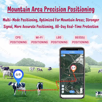 Traceur GPS solaire Beidou GSM en plastique pour bétail, moutons, chevaux, dispositif de suivi en temps réel anti-perte, 5G multi-mode IPX6