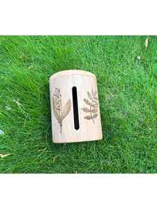 Luxury Durable Walnut Tissue <b>Box</b> | Modern Wooden <b>Paper</b> Holder for Bathroom Living Room | Desktop <b>Storage</b> Case Home Decor - Product Image 2