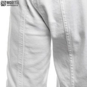 Veste en jean pour hommes fabriquée directement en usine veste de travail élégante d'hiver décontractée personnalisée de haute qualité Logo avant respirant à séchage rapide - Product Image 6