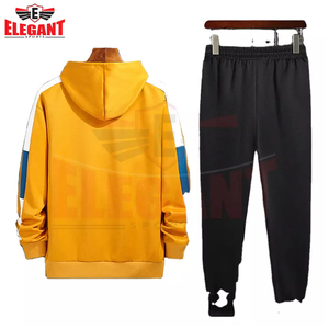 La meilleure vente de vêtements d'entraînement d'été unisexe avec Logo brodé personnalisé survêtements pour hommes par Elegant Sports - Product Image 2