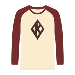 Camiseta de Manga Larga Raglán Neutral con el Logotipo de Kappa Alpha Psi, 1911, Algodón, Camiseta de Fraternidad Griega, Proveedor Autorizado, Ropa Nupe - Product Image 3