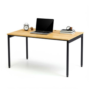 Escritorio de Computadora Moderno de Madera Sólida Serie OMA II de 140x80cm con Almacenamiento y Ensamblaje Modular - Product Image 1