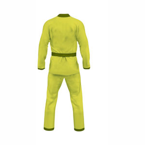 2026เรียบๆ Jiu Jitsu สีขาว gi/bjjj/bjj GI สีน้ำเงินสำหรับผู้ชายเครื่องแบบบราซิล - Product Image 2