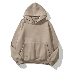 Ensemble à capuche en molleton de coton 100% pour femmes haut court et pantalon de survêtement pour l'hiver technique de teinture unie - Product Image 2