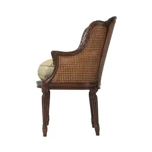 <span class=keywords><strong>Fauteuil</strong></span> d'appoint polyvalent <span class=keywords><strong>pour</strong></span> coins lecture, véranda et studios photo - Confort et charme classique - Lot de 2 - Product Image 4