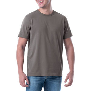 Nouveau t-shirt en bambou biologique pour hommes vente en gros de t-shirt en bambou unisexe écologique t-shirts organiques unis pour hommes t-shirt en bambou OEM - Product Image 2