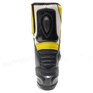 Chaussures de moto confortables sur mesure Chaussures en cuir véritable pour moto Bottes de moto les plus vendues à vendre - Product Image 6