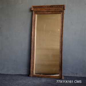 WOODEN MIRROR FRAME Vintage Mirror Frame decorative <b>accessory</b> Handcrafted living space decoration designer mirror in bulk price - Product Image 3