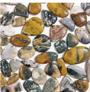 Ocean Jasper Cabochon Oval Cut 3mm Piedras preciosas sueltas de alta calidad - Product Image 2