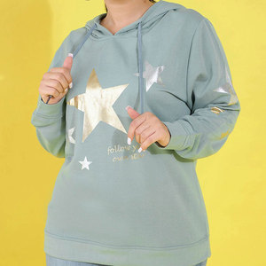 Diseño de moda Mujeres Sudaderas con capucha Mujeres transpirables Sudadera con capucha Hecho en Pakistán Venta en línea - Product Image 1