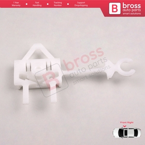 Clips de réparation de lève-vitre électrique BWR13 avant droit pour Albea Siena Palio MK1 171 172 178 1996-2016 4/5 portes 46786202 - Product Image 2