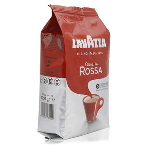 Café en grains Lavazza Gran Selezione en gros, en sacs à valve de 1 kg, pour les programmes de café haut de gamme et la vente au détail de spécialités. - Product Image 1