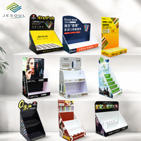 Support d'affichage en papier écologique, présentoir de comptoir en carton, présentoir POP, publicité au détail, impression personnalisée
