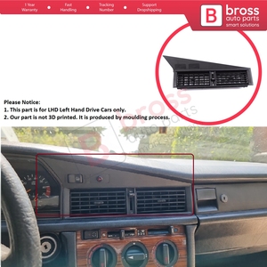 กรอบช่องระบายอากาศแผงกลาง BDP1330 LHD สำหรับ W201 190 190 E 190 D ปี 1982-1993 รุ่น A2018300065 - Product Image 5